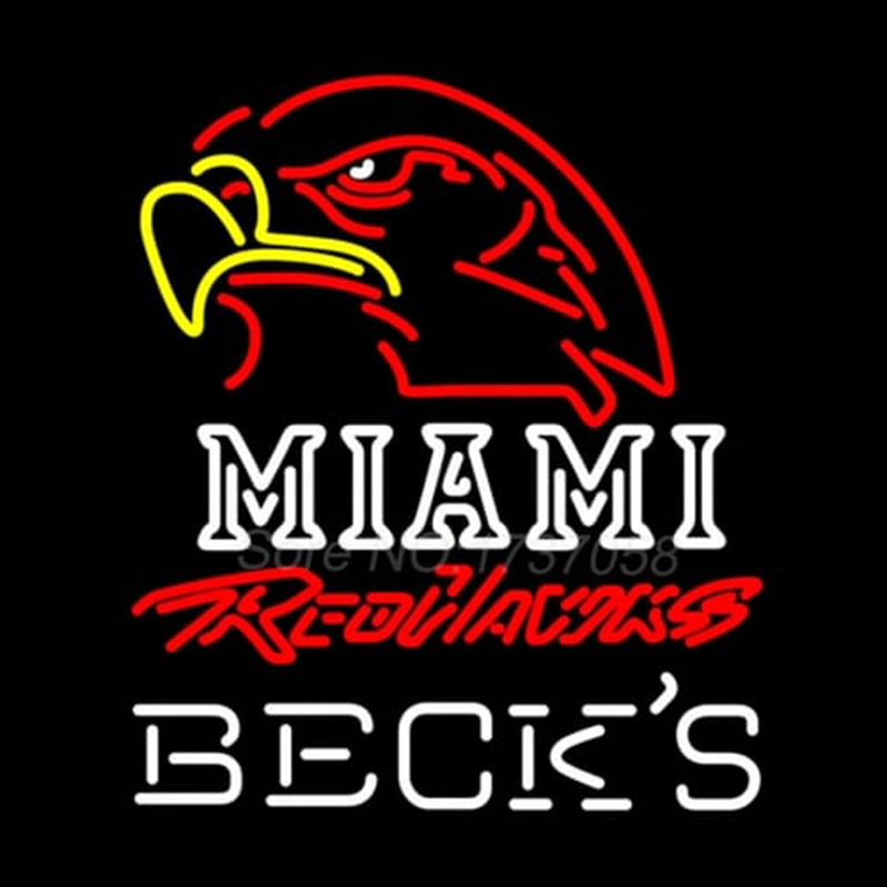 Custom Becks Miami Neon Sign USA
