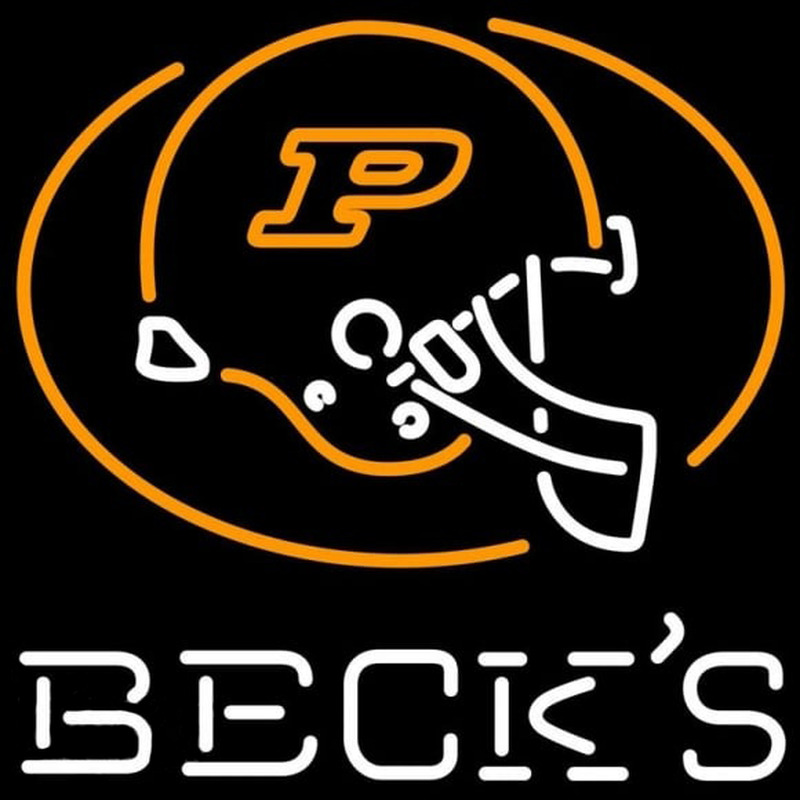 Custom Becks Purdue University Calumet Beer Sign Neon Sign USA