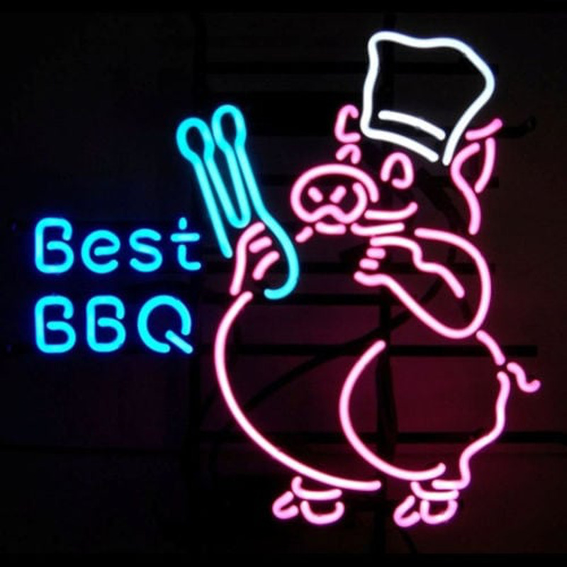 Custom Best BBQ Neon Sign USA