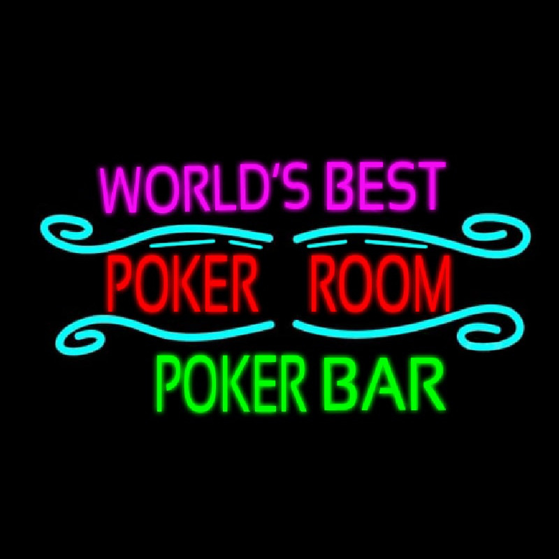 Custom Best Poker Room Liquor Bar Beer Neon Sign USA