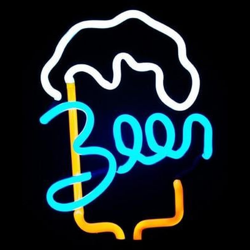 Custom Big Beer Mug Desktop Neon Sign