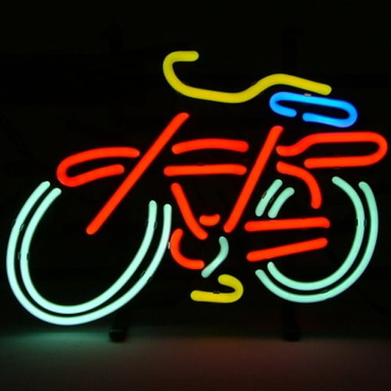 Custom Bike Pub Neon Sign USA