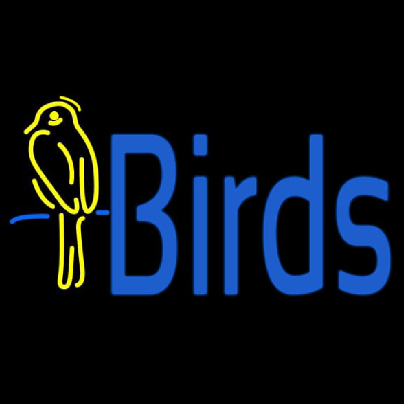 Custom Birds With Logo Neon Sign USA