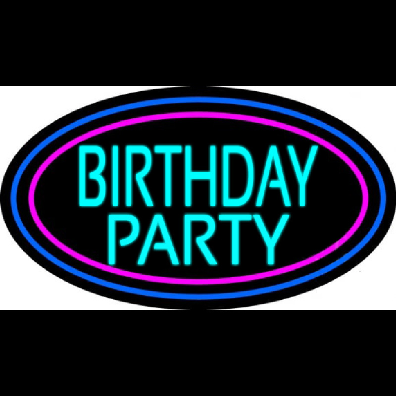 Custom Birthday Party Neon Sign USA