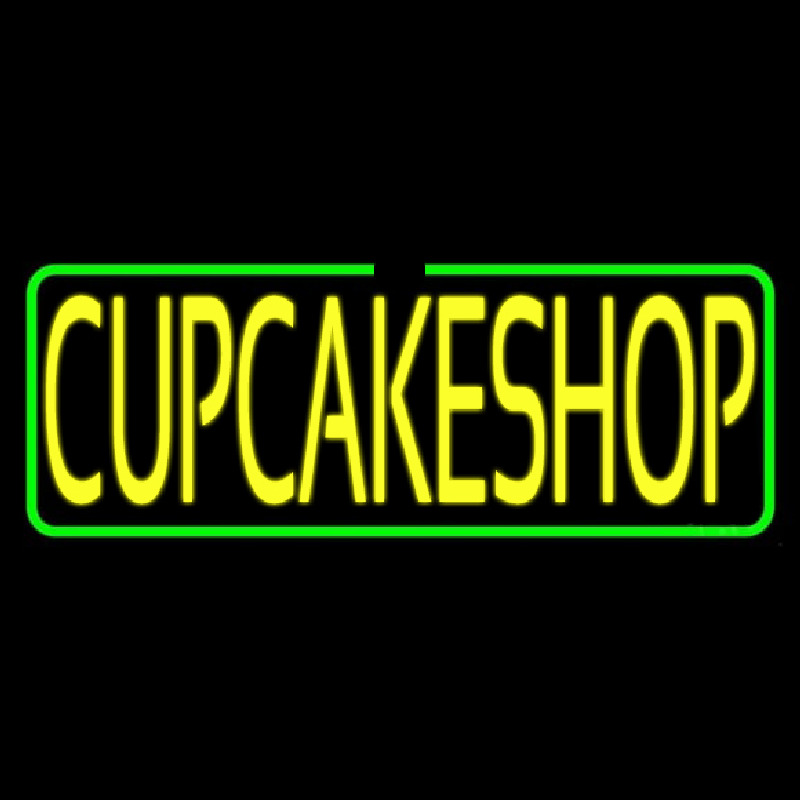 Custom Block Cupcake Shop Neon Sign USA
