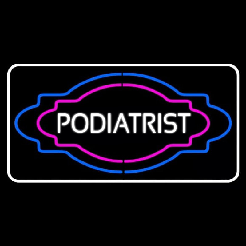 Custom Block Podiatrist Neon Sign USA