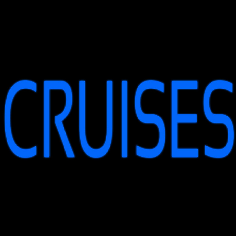 Custom Blue Cruises Neon Sign USA