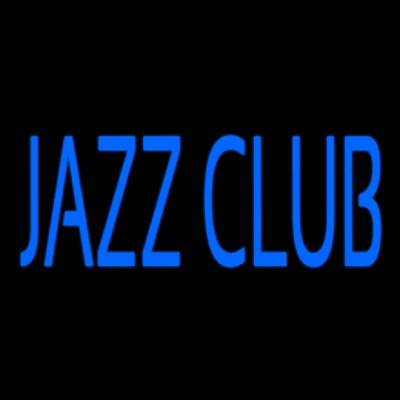 Custom Blue Jazz Club Block 2 Neon Sign USA