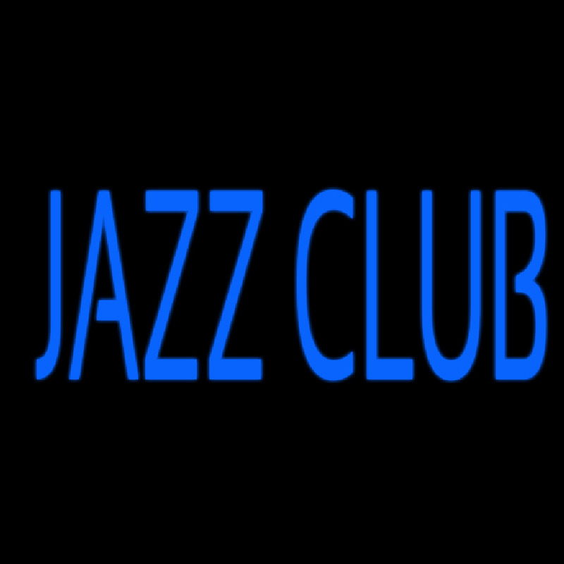 Custom Blue Jazz Club Neon Sign USA