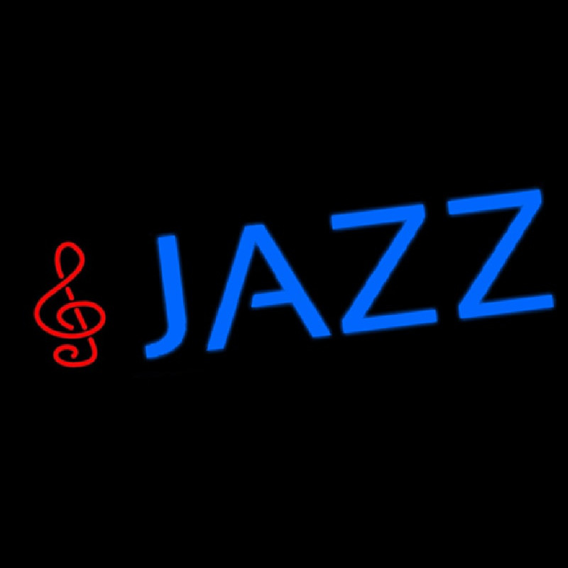 Custom Blue Jazz With Note Neon Sign USA