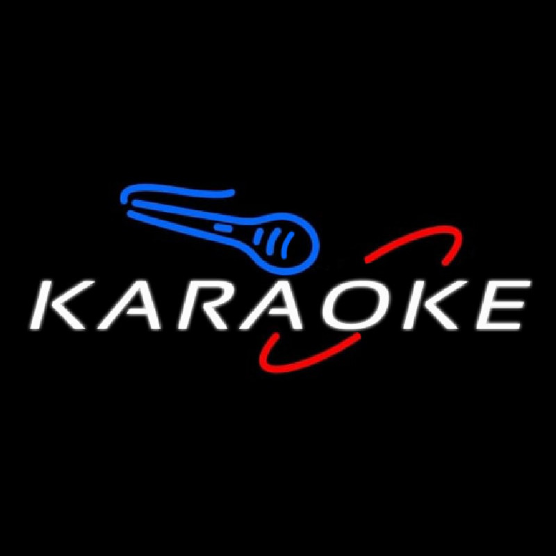 Custom Blue Karaoke 1 Neon Sign USA