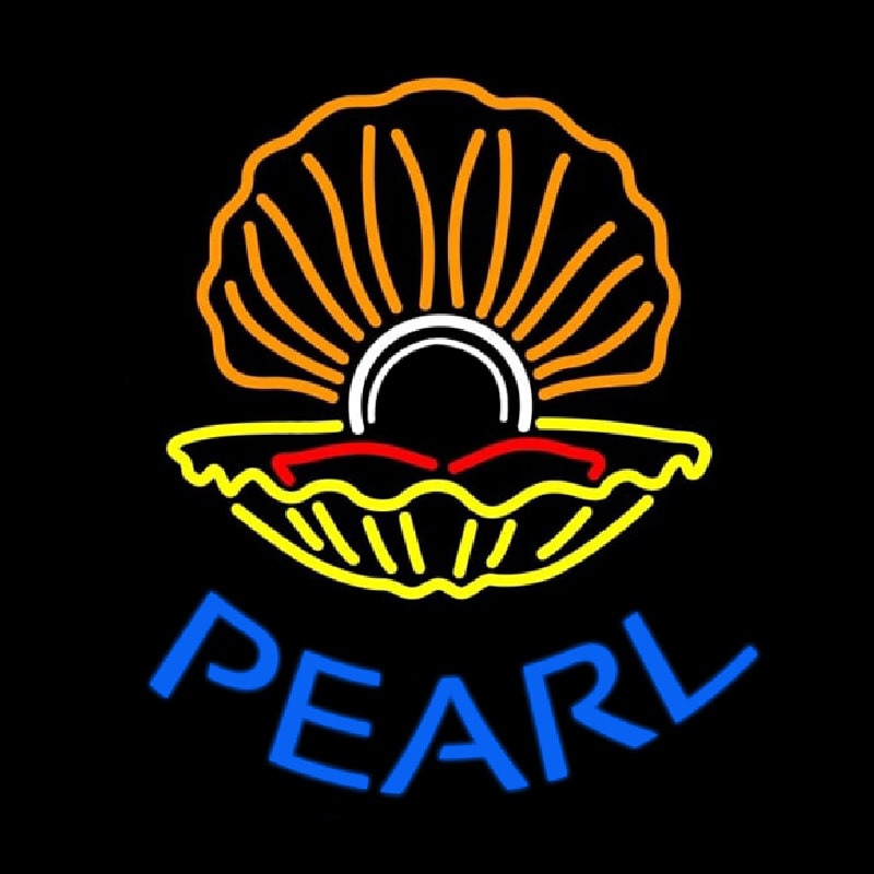 Custom Blue Pearl Neon Sign USA