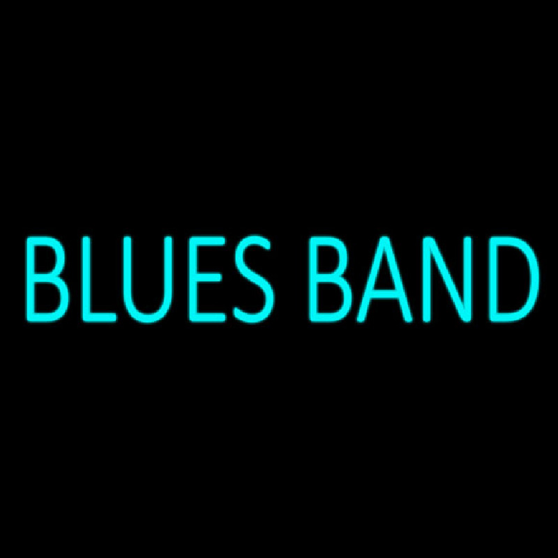 Custom Blues Band Neon Sign USA