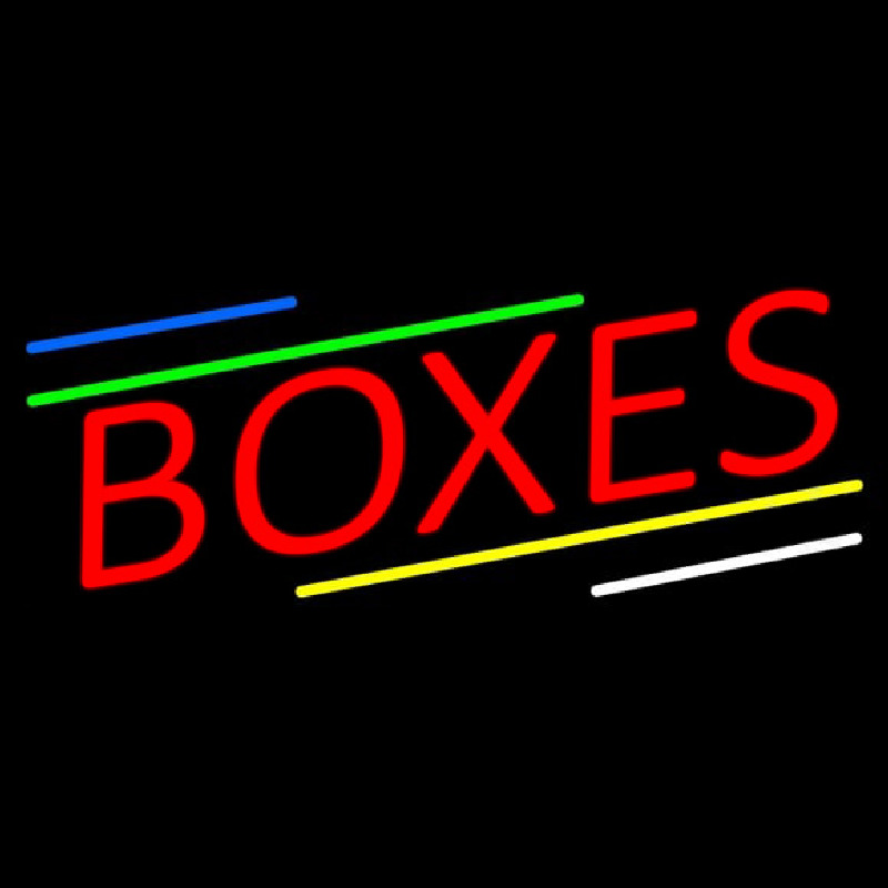 Custom Boxes Neon Sign USA