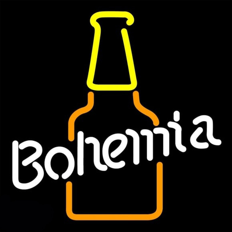 Custom Bohemia Bottle Neon Sign USA