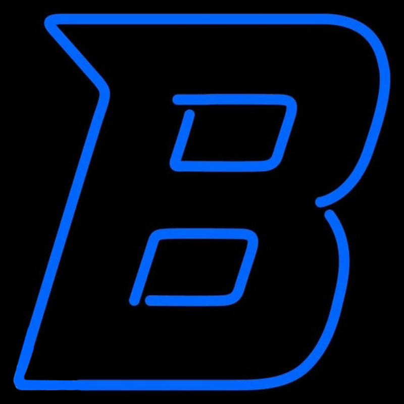 Custom Boise State Broncos Secondary 2013 Pres Logo NCAA Neon Sign Neon Sign USA