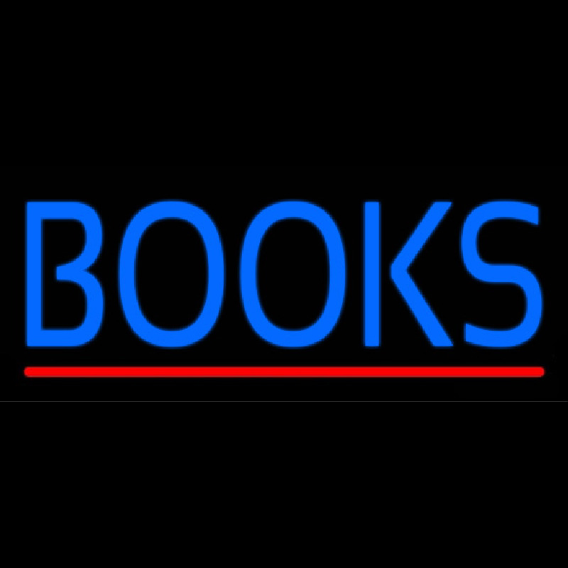 Custom Books Neon Sign USA