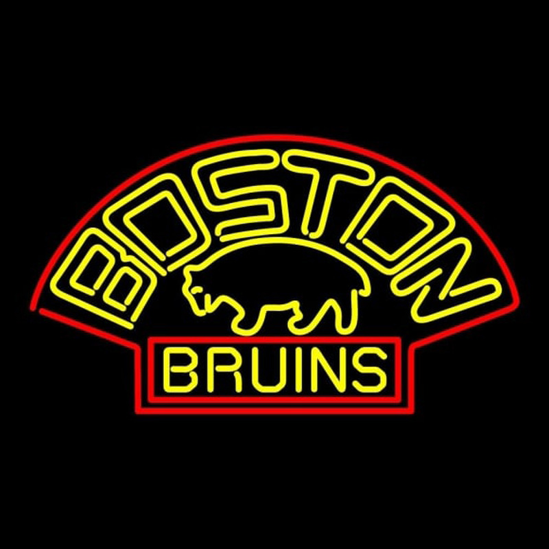 Custom Boston Bruins 1926 To 1932 Logo NHL Neon Sign Neon Sign USA