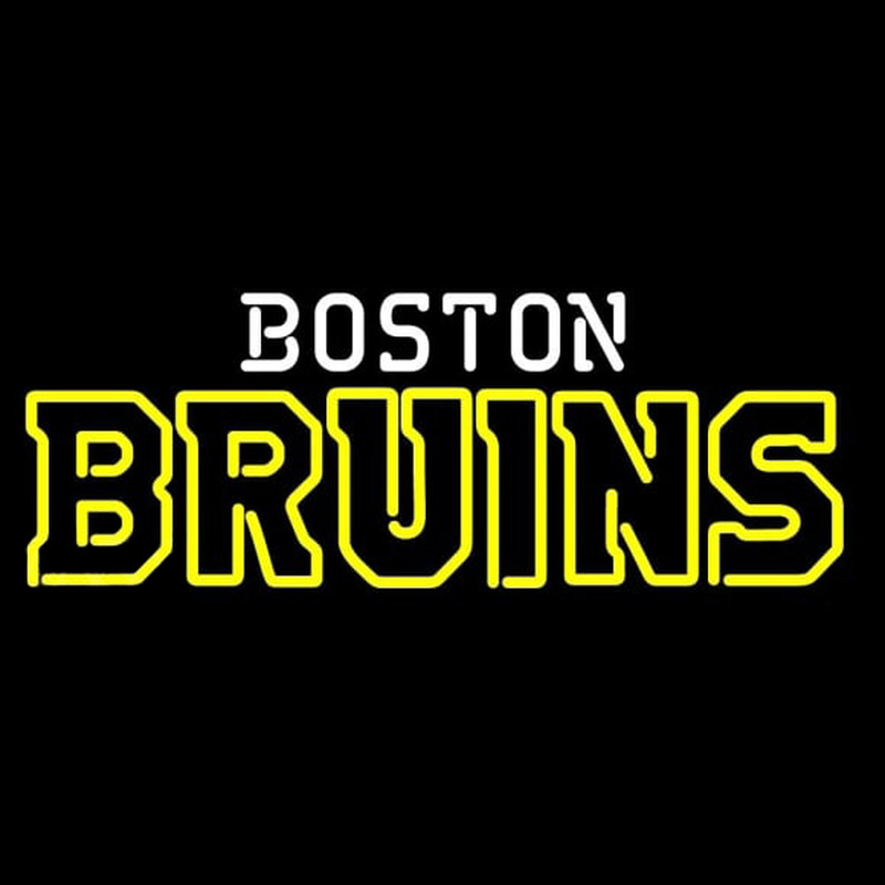 Custom Boston Bruins 2007 Logo NHL Neon Sign Neon Sign USA