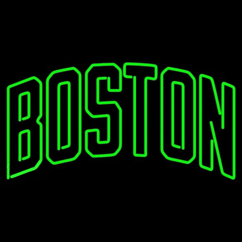 Custom Boston Celtics Wordmark 2005 06 Pres Logo NBA Neon Sign Neon Sign USA