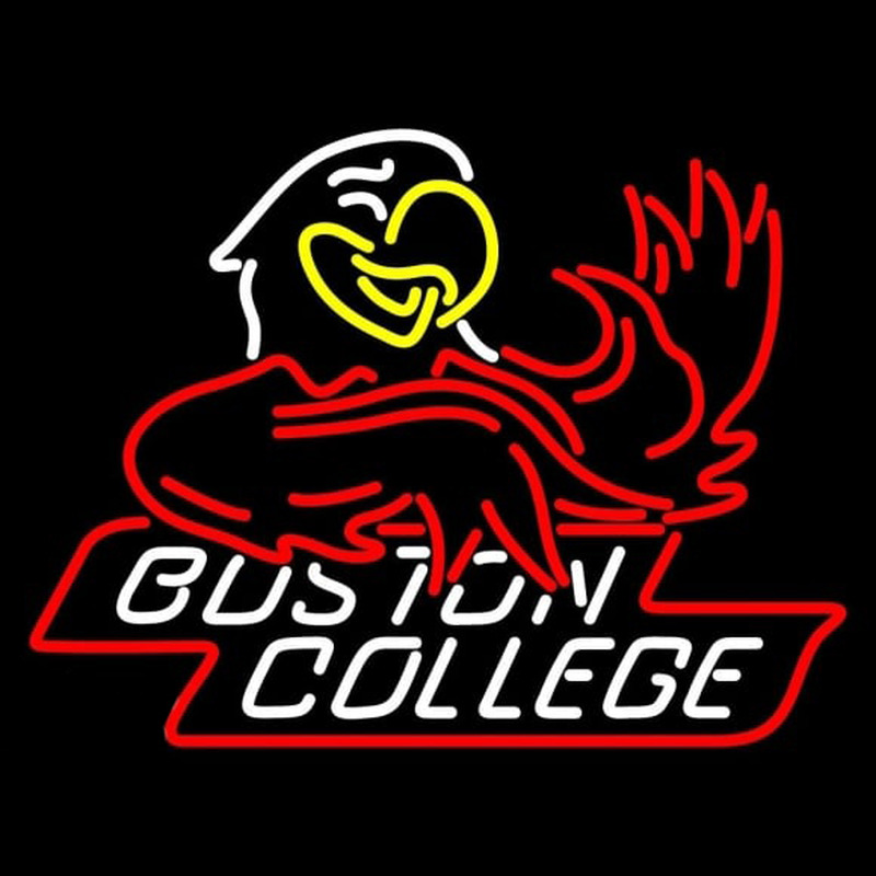 Custom Boston College Eagles Mascot 2001 Pres Logo NCAA Neon Sign Neon Sign USA