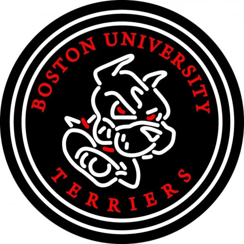 Custom Boston University Terriers Primary 1980 1989 Logo NCAA Neon Sign Neon Sign USA