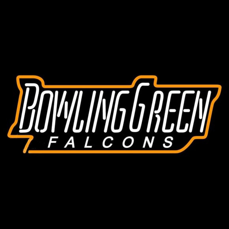 Custom Bowling Green Falcons Wordmark 1999 Pres Logo NCAA Neon Sign Neon Sign USA