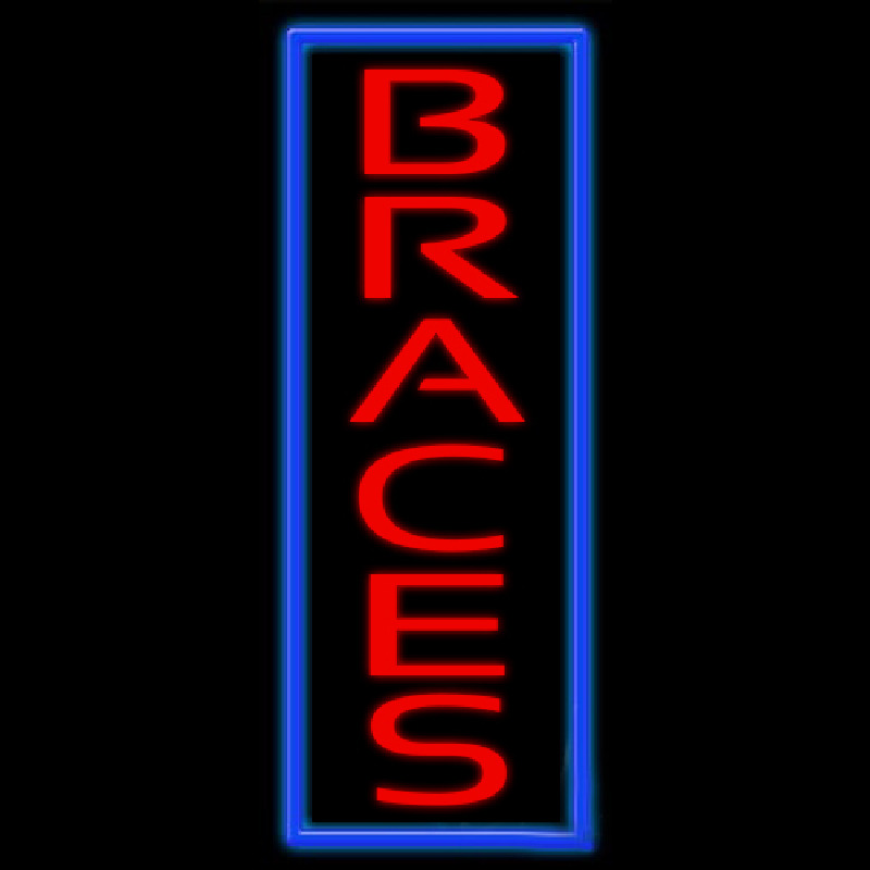 Custom Braces Neon Sign USA