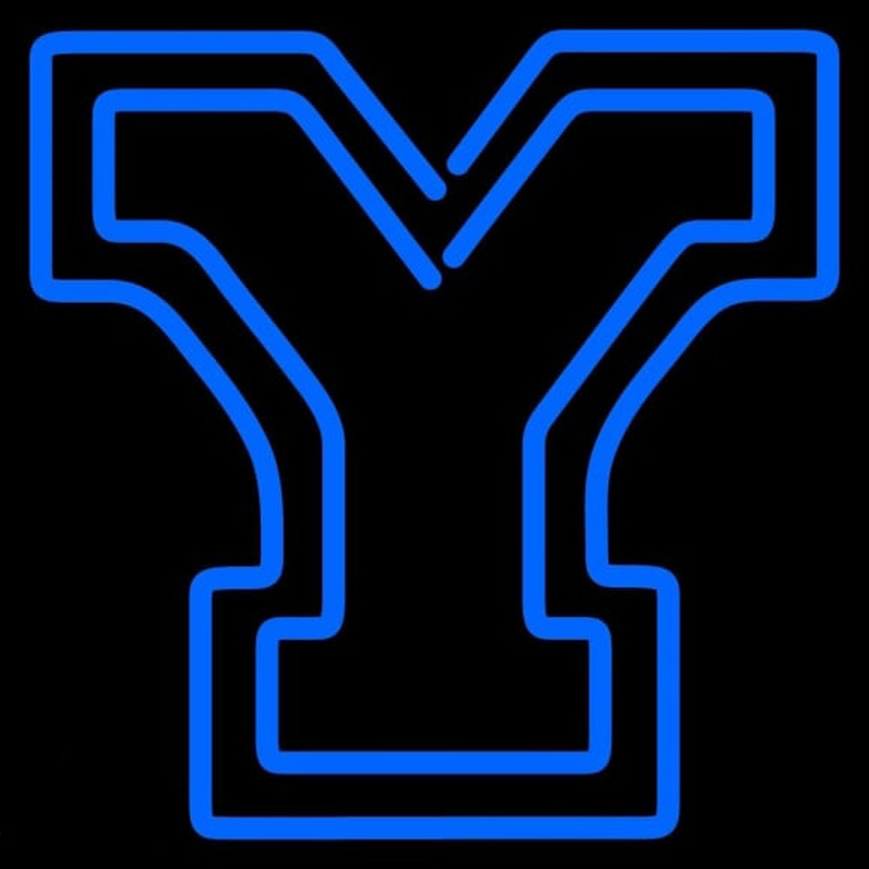 Custom Brigham Young Cougars Alternate 1999 2004 Logo NCAA Neon Sign Neon Sign USA