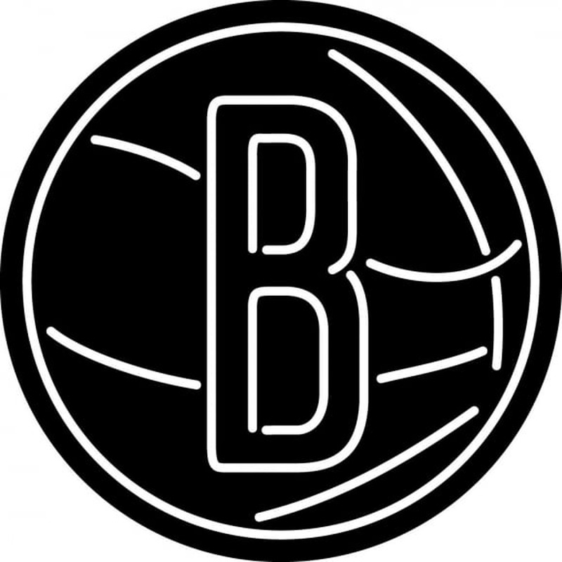 Custom Brooklyn Nets Secondary 2012 13 Pres Logo NBA Neon Sign Neon Sign USA