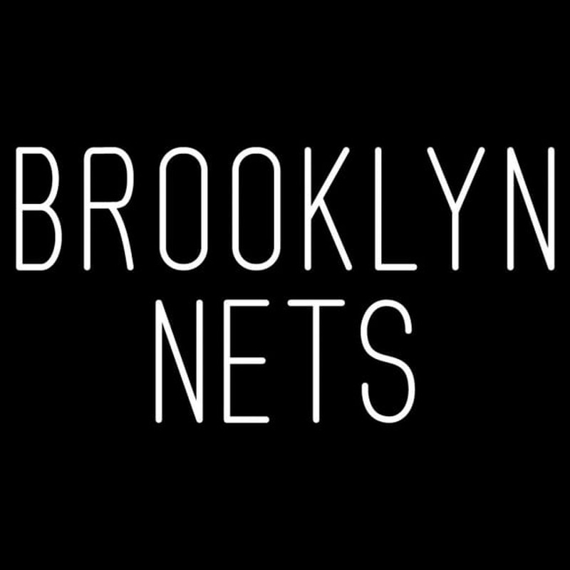 Custom Brooklyn Nets Wordmark 2012 13 Pres Logo NBA Neon Sign Neon Sign USA