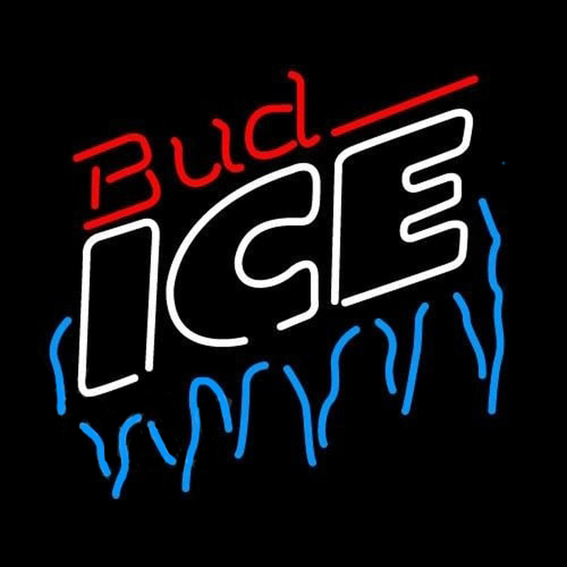 Custom Bud Ice Icicles Beer Sign Neon Sign USA