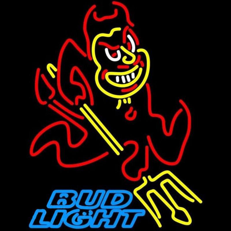 Custom Bud Light Arizona State Sun Devils ASU Beer Sign Neon Sign USA