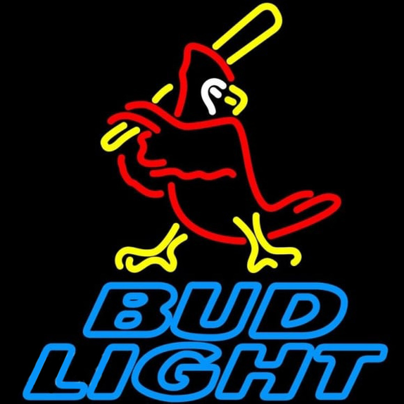 Custom Bud Light Cardinals Beer Sign Neon Sign USA