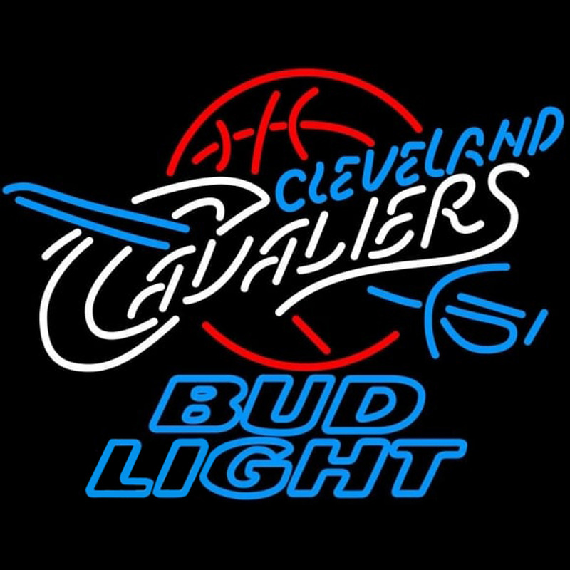 Custom Bud Light Cleveland Cavaliers NBA Beer Sign Neon Sign USA