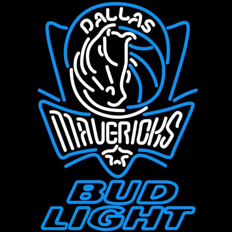 Custom Bud Light Dallas Mavericks NBA Beer Sign Neon Sign USA