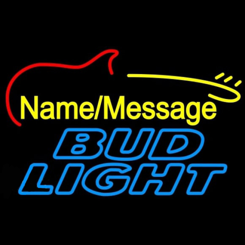 Custom Bud Light Electric Guitar Beer Sign Neon Sign USA