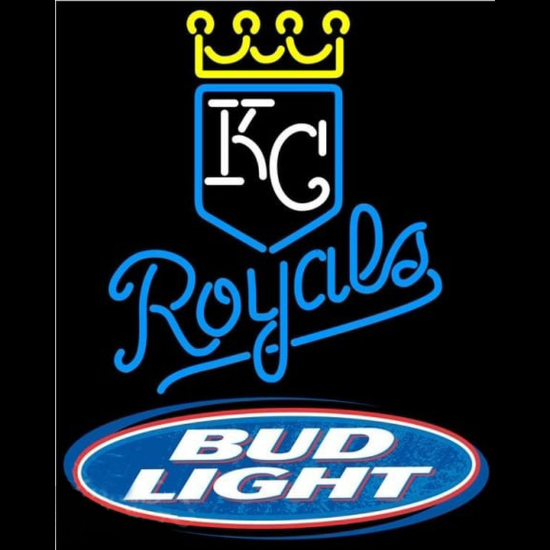 Custom Bud Light Kansas City Royals MLB Beer Sign Neon Sign USA