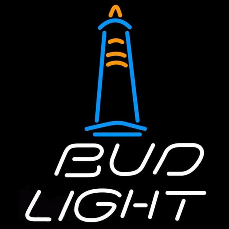 Custom Bud Light Lighthouse Beer Sign Neon Sign USA