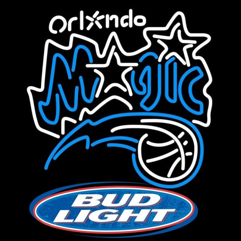 Custom Bud Light Logo Orlando Magic NBA Beer Sign Neon Sign USA