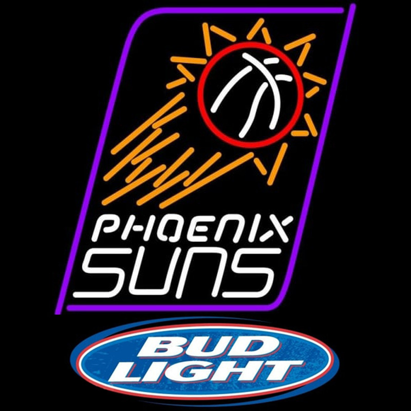 Custom Bud Light Logo Phoenix Suns NBA Beer Sign Neon Sign USA