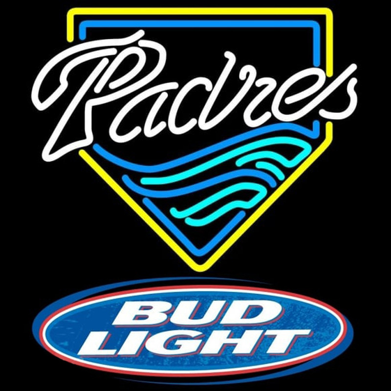 Custom Bud Light Logo San Diego Padres MLB Beer Sign Neon Sign USA