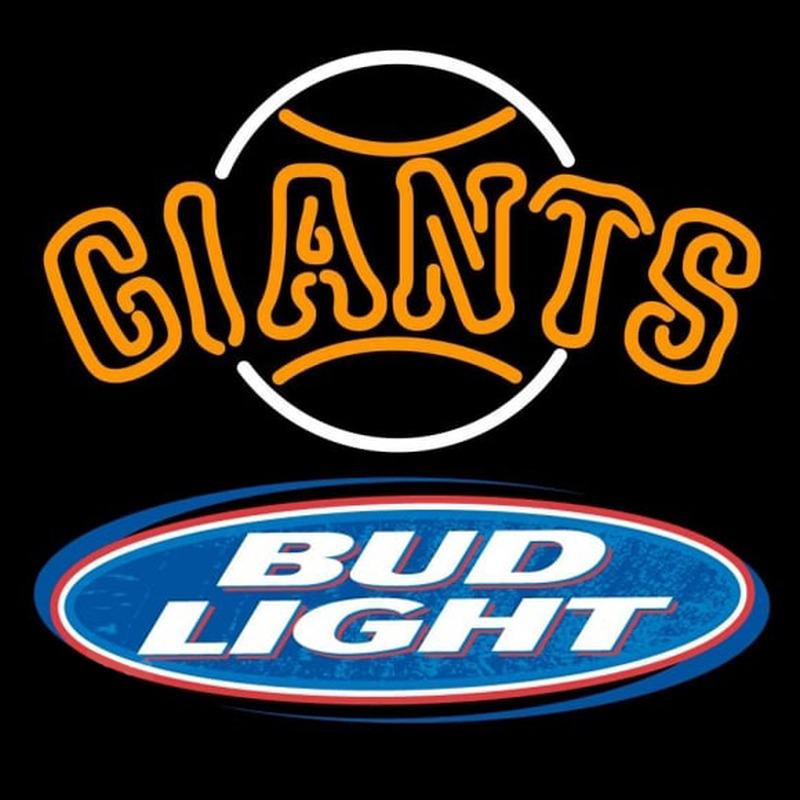 Custom Bud Light Logo San Francisco Giants MLB Beer Sign Neon Sign USA