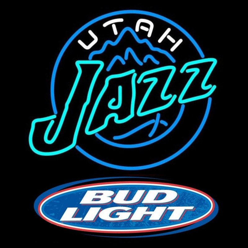 Custom Bud Light Logo Utah Jazz NBA Beer Sign Neon Sign USA