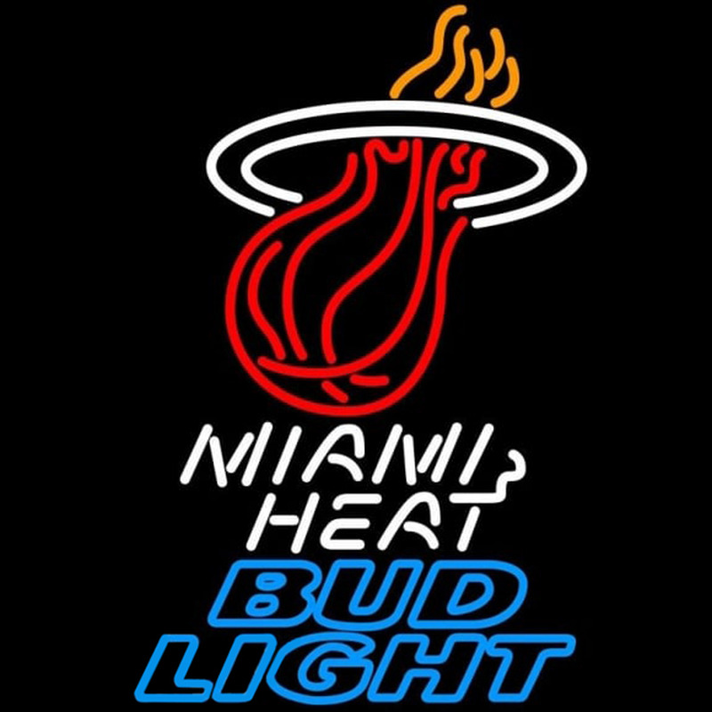 Custom Bud Light Miami Heat NBA Beer Sign Neon Sign USA