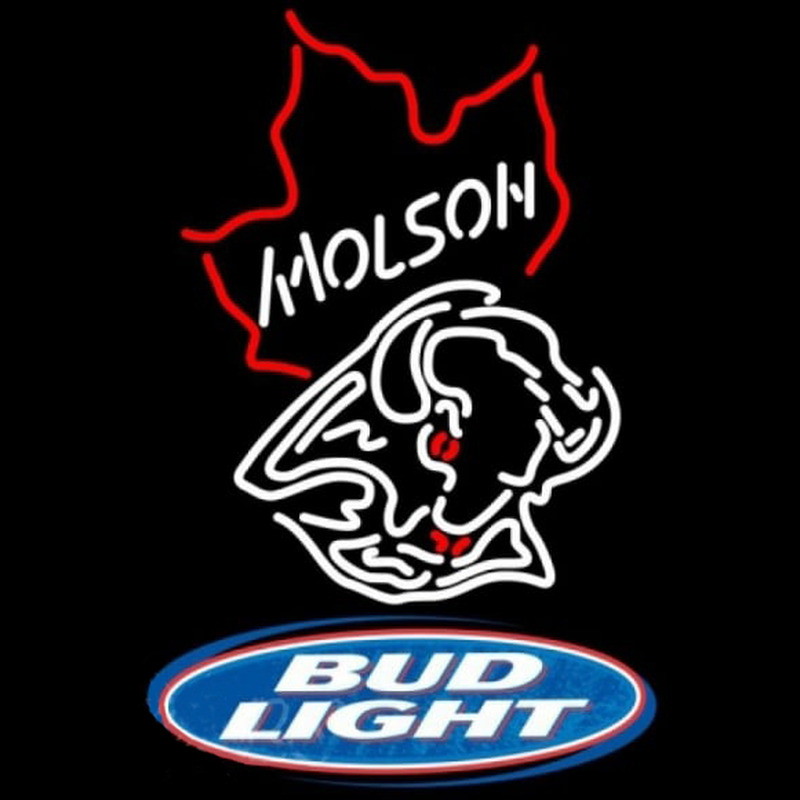 Custom Bud Light Molson Buffalo Sabres NHL Hockey Beer Sign Neon Sign USA