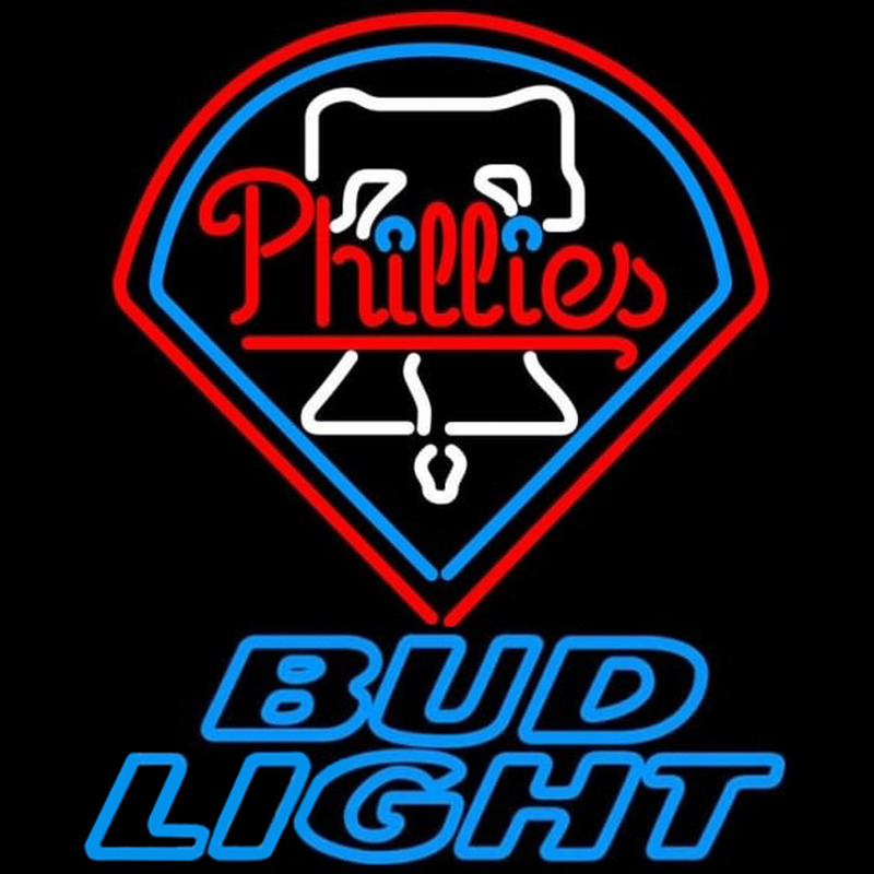 Custom Bud Light Philadelphia Phillies MLB Beer Sign Neon Sign USA