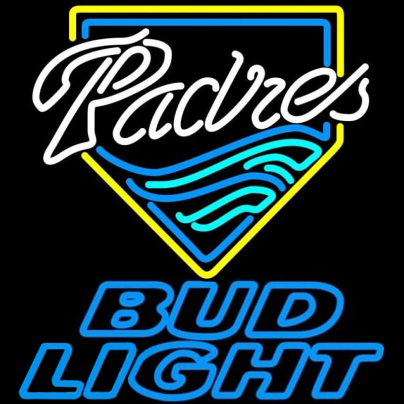 Custom Bud Light San Diego Padres MLB Beer Sign Neon Sign USA