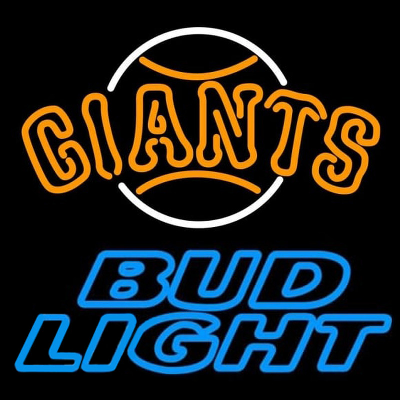 Custom Bud Light San Francisco Giants MLB Beer Sign Neon Sign USA