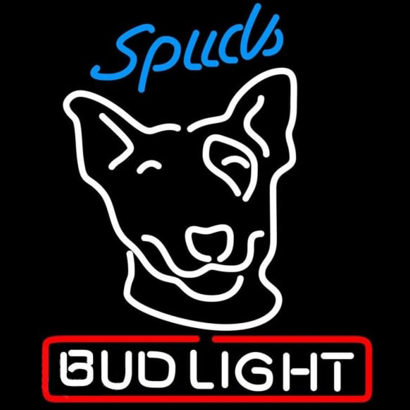 Custom Bud Light Spuds Beer Sign Neon Sign USA